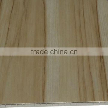 Wooden laminated pvc ceiling wall panel 815601-2