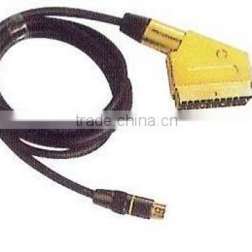 scart usb cable,fatory direct sell scart cables