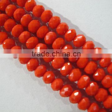 4mm Sales of color glass flat bead BZ034