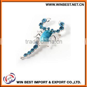 China supplier cheap rhinestone wedding brooches