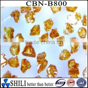 Idustrial abrasives amber cubic boron nitride CBN powder in china