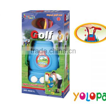 Sports game set outdoor game toys mini golf toys , toy golf cart,golf set
