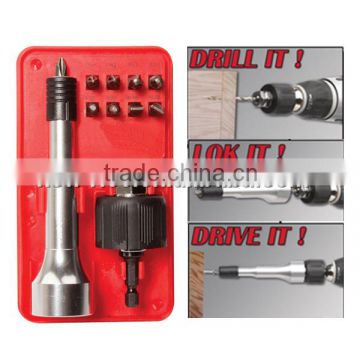 Universal Drill and Drive 2 in 1 System Twist Lock