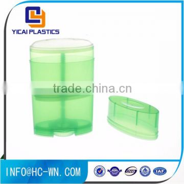 Professional made empty fashional design plastic containers