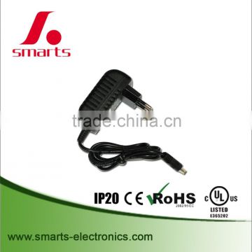 12v 24v EU standard AC plug wall-mount power adapter