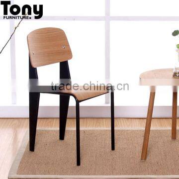 classic wood living furniture standard chair concise wooden chair