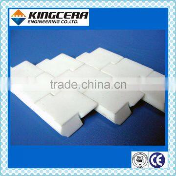 wear and acid resistant alumina ceramic brick of Kingcera