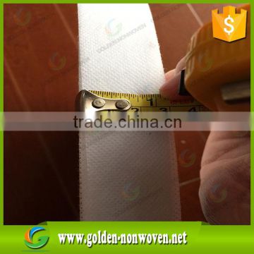3cm width pp spunbonded non-woven fabrics, non woven bingding material