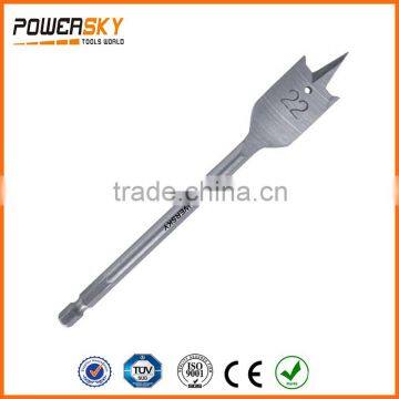 HCS bright flat drill bit for wood drilling