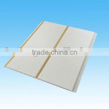 PVC ceiling panel with grooves