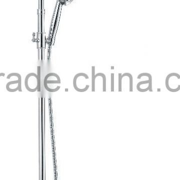 KH-06 solid brass rain head shower for bathroom, wall mounted bath single lever rain shower set, rainfall shower