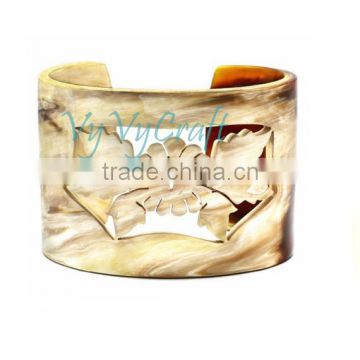 Buffalo horn jewelry,horn bangle,horn bracelet,horn cuff bracelet,VVB-235