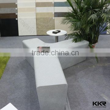 Modern shopping mall marble stone benches for sale