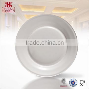 OEM china factory porcelain dinner plate for wholesale , dinner plates for weddings