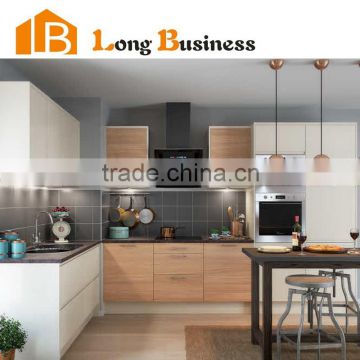 UV Line factory direct manufacture lacquer kitchen cabinet with mdf materials
