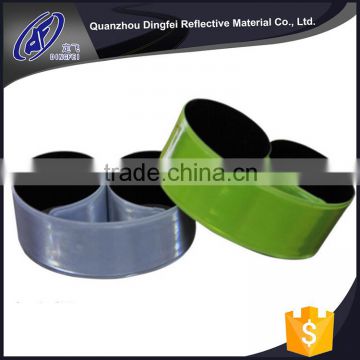 china wholesale websites high quality pvc reflective slap band wristband