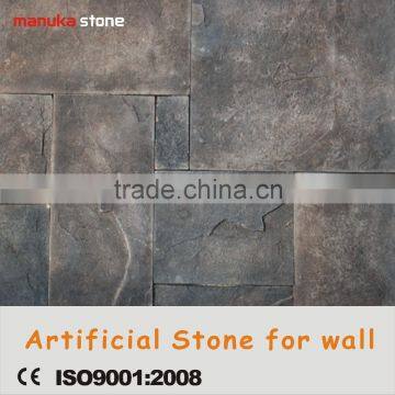 Light weight weather resistance nature color exterior manufactured Bluff stone