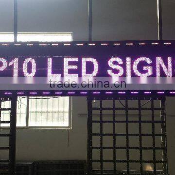 p10 red blue yellow white 3 color led module display /// three color p10 module led