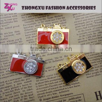 new fashion custom silver plated hidden camera charms for bracelet