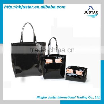 2015 China Finshion Cosmetic Shiny PVC Shoulder Bag with Zipper                        
                                                Quality Choice