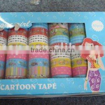 Cartoon stationery tape