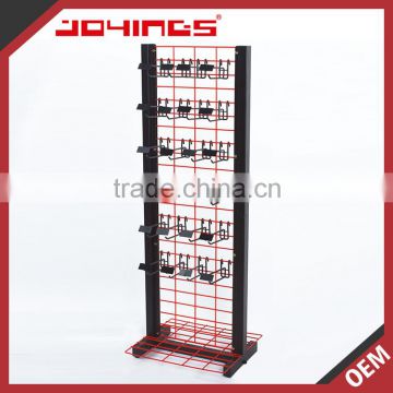 Supermarket Double Sided Metal Wire Display Rack for Hanging Items