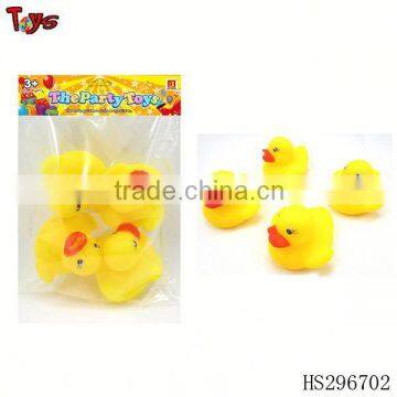 Rubber duck with whistle christmas promotion gift