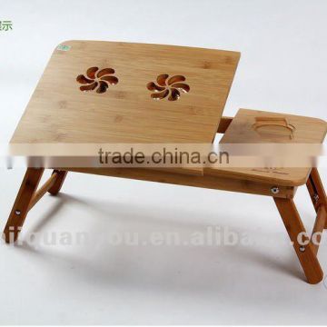 Bamboo laptop desk, folding laptop desk,Bamboo bed tray,bamboo laptop desk,laptop stand,bed stand,overbed tray