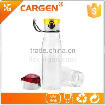2015 hot sale low MOQ top quality plastic fitness sport water bottle