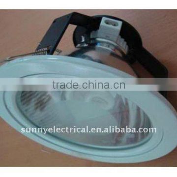 Vertical Downlight with glass, with light