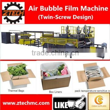 Three Screw Extruder 5 layers ZT air bubble film machine