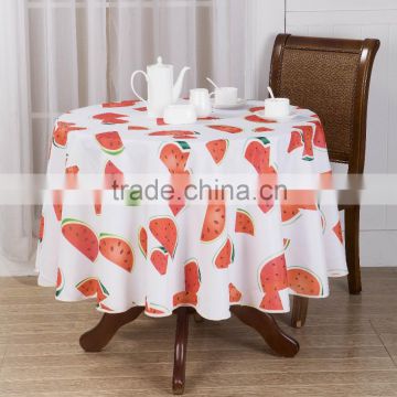 Fabric Printed Table Cloth polyester Fruit Design