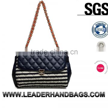 China Alibaba new design PU leather brand bags handbag