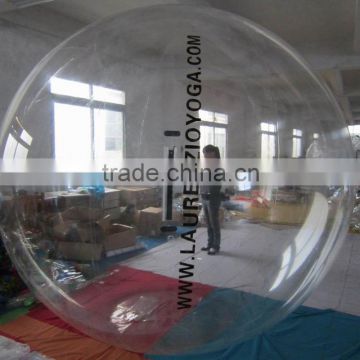 Inflatable ball grow in water,running ball water
