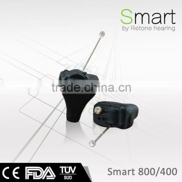 Smart 800 invisible CE& FDA Acoustic-tap MCIC ,in the ear Modular CIC Digital Hearing Aids