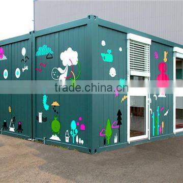 Export to Philippines easy design premade container houses