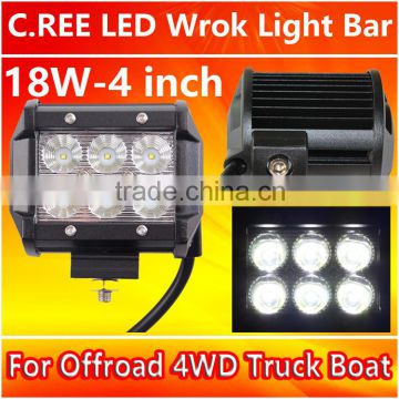Factory directly sale Waterproof spot boat light 4 inch LED work light bar for boat high quality with 1 year warranty