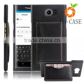 New Arrival High-end Stand PU Leather Moile Case For Blackberry Priv