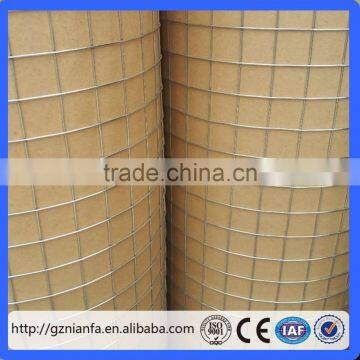 Ghana 1 inch heavy gauge galvanized welded wire mesh in rolls(Guangzhou factory)