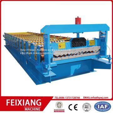 Corrugated cold roof sheet rolling machine