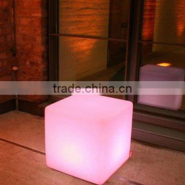 Party LED Cube /High quality rechargeable LED cube