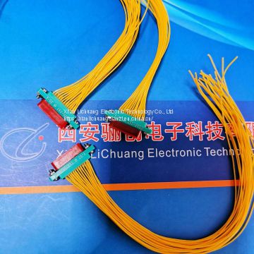 Rectangular connector CDBF-25T CDBF-25Z Line length can be customized 25 cores
