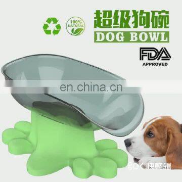 Eco-friendly Pet Water Bowl Dogs Cats Bowl Pet Feeder Disposer Neck Protection