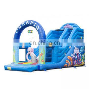 ocean inflatable water slide for sale