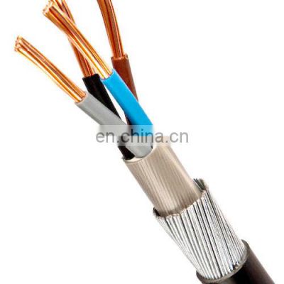 Pay Later bs5467 4 core copper xlpe insulation SWA armoured 4x35mm2 underground power cable