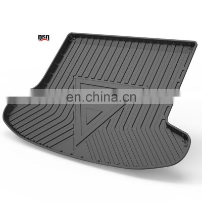 Factory Supply Directly silicone waterproof 3D car mat for Qizhi EV year 2019
