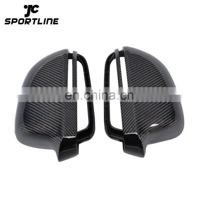 Full Replacement Carbon Fiber Mirror Cap for Audi A4 B8 S4 RS4 08-10