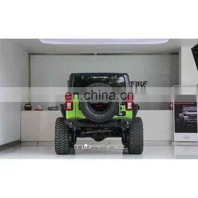 2018+ Black Powder-Coated Car Offroad 4x4 Auto Accessories rear bumper for Jeep for Wrangler JL