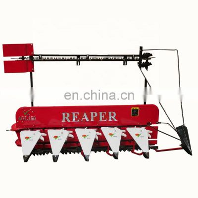 paddy grass cutter spare parts maize reaper head belt drive type custom design mini corn harvester machine for tractor