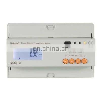 High accuracy AC multifunction direct connect prepaid energy meter 3 phase price in ethiopia